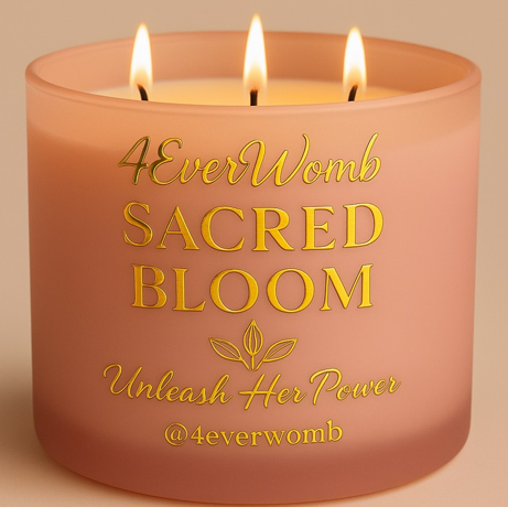 Sacred Bloom Candle